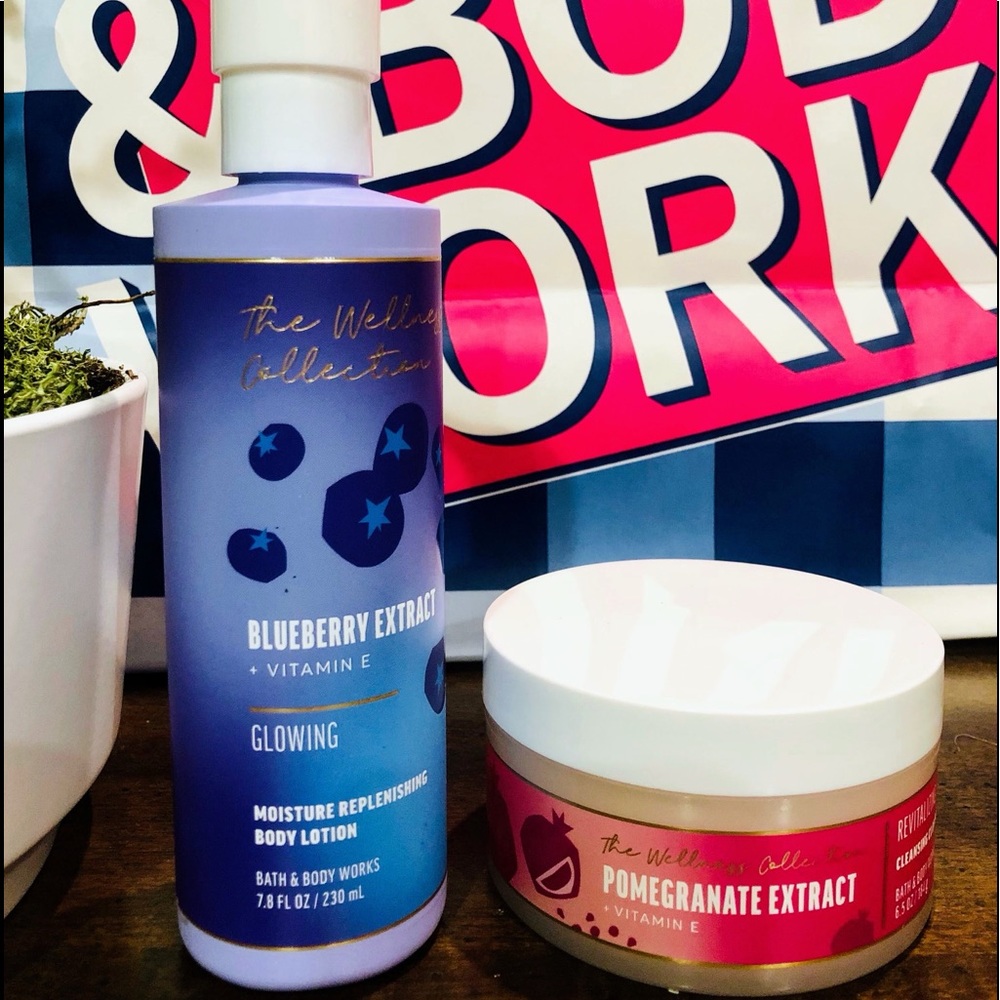 Bath and body work lotion and body mask